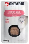 Canned food for kittens - Ontario Soup Kitten Chicken, Carrot with Rice, 40g