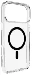 Puro Lite Mag TPU+PC &uuml;mbris MagSafe toega iPhone 17 Pro Max jaoks - l&auml;bipaistev musta r&otilde;ngaga
