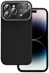 Soft Silicone Lens telefoni &uuml;mbris iPhone 15 Plus must