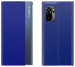 Sleep Case Bookcase Type Case with Smart Window for Xiaomi Redmi K40 Pro+ / K40 Pro / K40 / Poco F3 blue