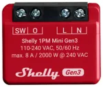 Shelly 1PM Mini Gen3 Controller, WiFi/Bluetooth