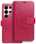 MEZZO mandala raamatut&uuml;&uuml;pi telefoni &uuml;mbris Samsung Galaxy S25 Ultra (S938) lilla