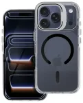 Lens Mag Cover telefoni &uuml;mbris MagSafe toega iPhone 16 must (kaamera kaitsega)