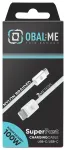 OBAL:ME andmeedastus- ja laadimiskaabel | USB-C kuni USB-C | 100W | 2m | valge