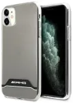 AMG AMHCN61TCBW iPhone 11 6,1" l&auml;bipaistev k&otilde;va &uuml;mbris Electroplate Black&White