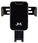 JML CH-112 gravitatsiooniline auto telefonihoidik ventilatsiooniavale must