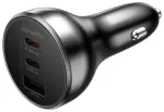 4smarts VoltRoad Ultimate 541224 autolaadija | 160W | USB-C | must