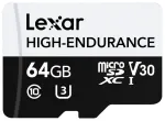 Lexar High-Endurance microSDHC/microSDXC 64GB m&auml;lukaart