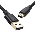 Ugreen 10355 andmeside- ja laadimiskaabel | USB-A kuni Mini USB | 1m | must