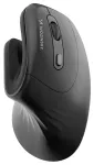 Juhtmeta vertikaalne ergonoomiline hiir Wozinsky WWM-1076 3600 DPI - Must