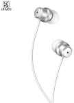 iKAKU KSC-362 Universaalsed kerged HiFi In-Ear k&otilde;rvaklapid 3.5mm mikrofoniga 1.2m valged