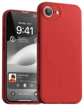 Case Mercury Semi-Silicone MagSafe iPhone 16e red