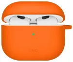 UNIQ case Nexo AirPods 4 + Ear Hooks Silicone volt orange