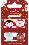 Invisibobble Clipstar Kids Cozy Snowy Friends Laste juukseklambrid (4 tk)