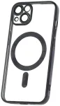 Color Chrome Mag telefoni &uuml;mbris MagSafe toega iPhone 11 must