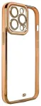 Fashion Case gold frame telefoni &uuml;mbris iPhone 12 Pro kuldne