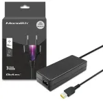 Qoltec Toiteadapter s&uuml;learvutile Lenovo 90W | 20V | 4.5A | &Otilde;huke ots+pistik | +toitekaabel