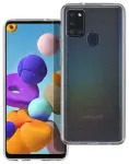 CLEAR 2 mm telefoni &uuml;mbris Samsung Galaxy A21s (A217) l&auml;bipaistev