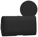 HIT Belt Holster (SIZE XL) for Iphone 17 Pro Max/16 Pro Max/Samsung A55 5G/A53/S25/S24 design 4 black (167x83 mm)