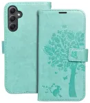 MEZZO tree raamatut&uuml;&uuml;pi telefoni &uuml;mbris Samsung Galaxy A34 (A346) roheline