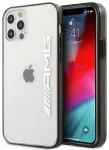 L&auml;bipaistev k&otilde;va &uuml;mbris Mercedes-AMG AMHCP12LAESLBK metallikv&auml;rvi logoga iPhone 12 Pro Maxile