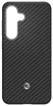 Spigen Enzo Aramid telefoni &uuml;mbris Samsung Galaxy S25 (S931) must h&otilde;bedane