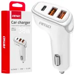 AMiO AMiO-03886 autolaadija | 38W | USB-A, USB-C