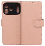 Smart Triangle raamatut&uuml;&uuml;pi telefoni &uuml;mbris iPhone 17 Pro | iPhone 18 Pro roosa