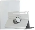 Riff President seeria tahvelarvuti kaas p&ouml;&ouml;ratava alusega mudelile Samsung Tab S4 10.5 T830 T835 2018 Silver