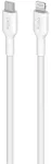 Puro Fabrik andmeside- ja laadimiskaabel | USB-C kuni Lightning | 1.2m | valge