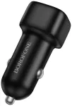Borofone BZ34B Cloud autolaadija | 20W | PD, QC | USB-A, USB-C | must