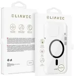 Liavec Glossy telefoni &uuml;mbris MagSafe toega iPhone 13 Pro must