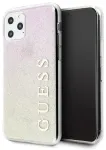 Guess GUHCN65PCUGLGPI Gradient Glitter telefoni &uuml;mbris iPhone 11 Pro Max kuldne roosa