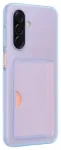 Samsung EF-OA266TLE Card Slot raamatut&uuml;&uuml;pi telefoni &uuml;mbris Samsung Galaxy A26 5G (A266) sinine