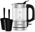 Sencor SWK 160SS Reisi veekeetja 2 tassi ja 2 lusikaga komplektis 0.5L 1100W