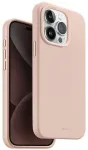 UNIQ &uuml;mbris Lino Hue iPhone 15 Pro 6.1" Magclick Charging roosa | blush pink
