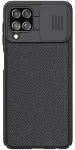 Nillkin CamShield Hard telefoni &uuml;mbris Samsung Galaxy A22 4G (A225) must (kaamera kaitsega)