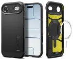 Spigen Tough Armor "T" maciņ&scaron; ar MagSafe atbalstu telefonam Apple iPhone 17 Air melns