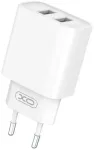 XO CE02C reisilaadija | 10.5W | USB-A | valge