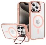 Tel Protect Kickstand telefoni &uuml;mbris alusega ja MagSafe toega aluse ja iPhone 13 Pro roosa