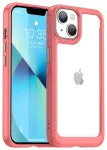 Outer Space telefoni &uuml;mbris iPhone 14 punane