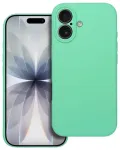 Silicone 2mm telefoni &uuml;mbris MagSafe toega iPhone 17 roheline