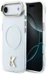Karl Lagerfeld IML K Head Logo telefoni &uuml;mbris MagSafe toega iPhone 17 Air l&auml;bipaistev