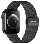 Forcell F-Design FA14 nutikella rihm Apple Watch (38/40/41 mm) jaoks | roostevaba teras | must