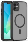 Mag Matt telefoni &uuml;mbris MagSafe toega iPhone 11 must