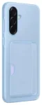 Samsung EF-OA366TLE Card Slot raamatut&uuml;&uuml;pi telefoni &uuml;mbris Samsung Galaxy A36 5G (A366) sinine