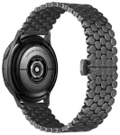 Beline universaalne nutikella rihm (22 mm) jaoks | roostevaba teras | must