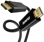 BENFEI cable 4K DisplayPort to HDMI unidirectional 1.8 m black