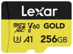 Lexar GOLD microSDXC 256GB m&auml;lukaart