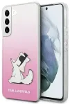 Karl Lagerfeld KLHCS22MCFNRCPI S22+ S906 hardcase roosa|pink Choupette Eat